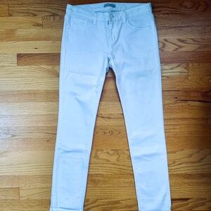 Uniqlo white skinny jeans